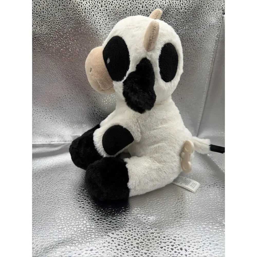 Carters Black and White Cow Waggie Wind Up Musical Plush Hey Diddle Diddle